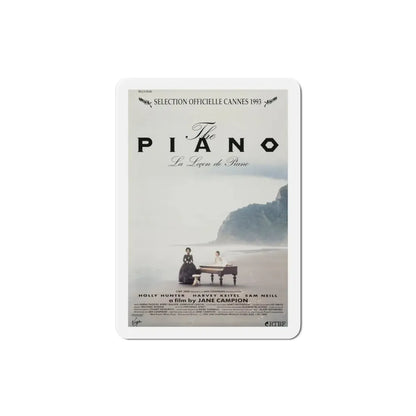 The Piano 1993 Movie Poster Refrigerator Magnet 3 Inch - The Sticker Space