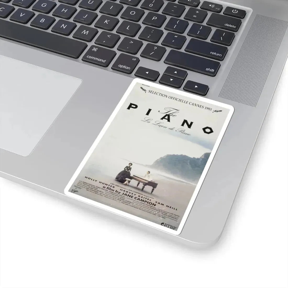 The Piano 1993 Movie Poster - STICKER Vinyl Kiss-Cut Decal - The Sticker Space