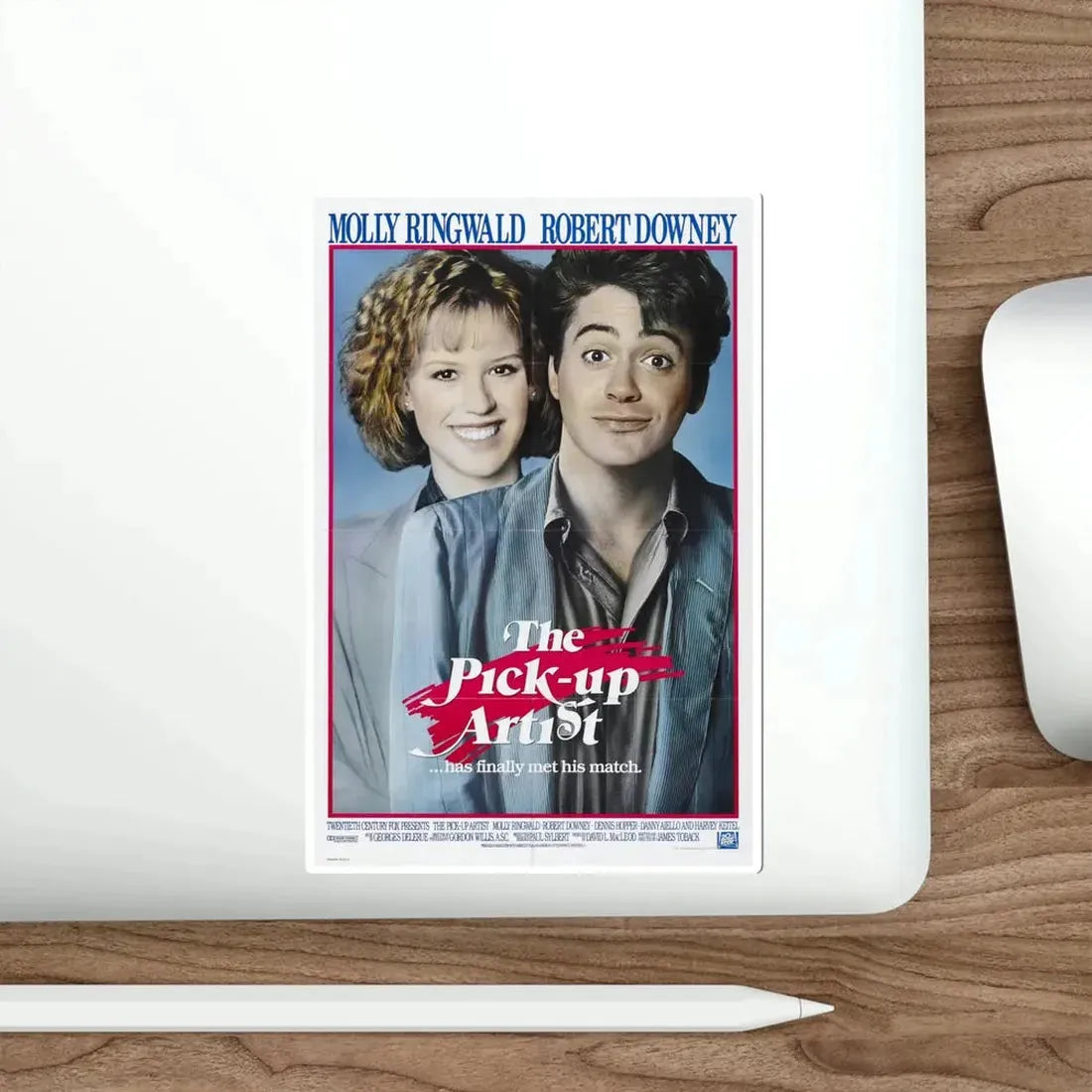 The Pick up Artist 1987 Movie Poster STICKER Vinyl Die-Cut Decal - The Sticker Space