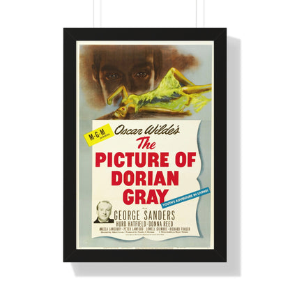 THE PICTURE OF DORIAN GRAY 1945 - Framed Movie Poster-16″ x 24″-The Sticker Space