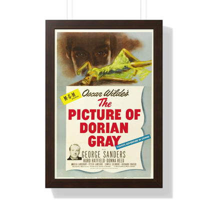 THE PICTURE OF DORIAN GRAY 1945 - Framed Movie Poster-16″ x 24″-The Sticker Space