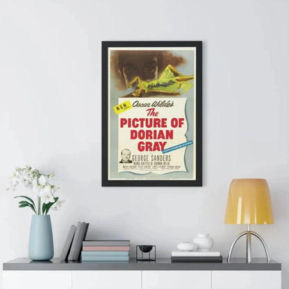 THE PICTURE OF DORIAN GRAY 1945 - Framed Movie Poster - The Sticker Space