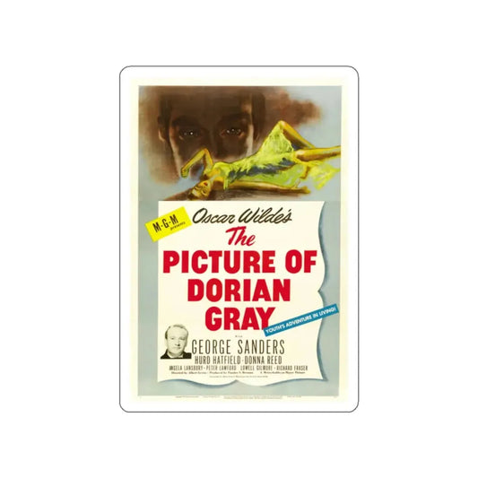 THE PICTURE OF DORIAN GRAY 1945 Movie Poster STICKER Vinyl Die-Cut Decal 2 Inch - The Sticker Space
