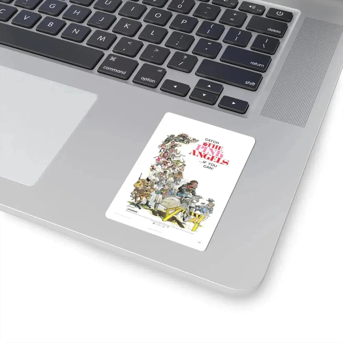 THE PINK ANGELS 1971 Movie Poster - STICKER Vinyl Kiss-Cut Decal - The Sticker Space