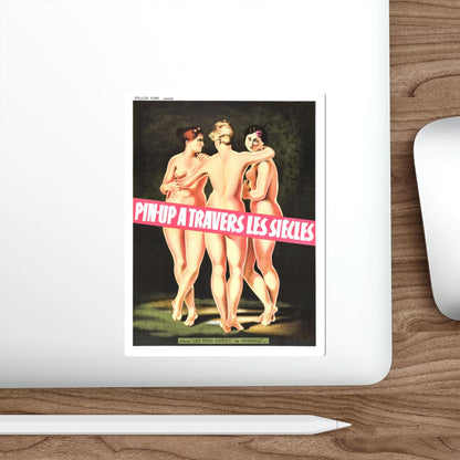 THE PINUPS OVER THE CENTURIES 1981 Movie Poster STICKER Vinyl Die-Cut Decal-The Sticker Space