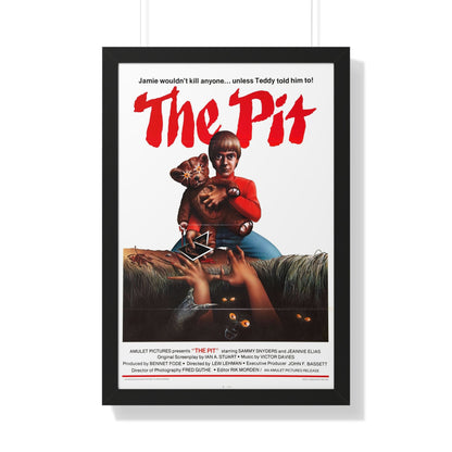 THE PIT 1981 - Framed Movie Poster-20" x 30"-The Sticker Space