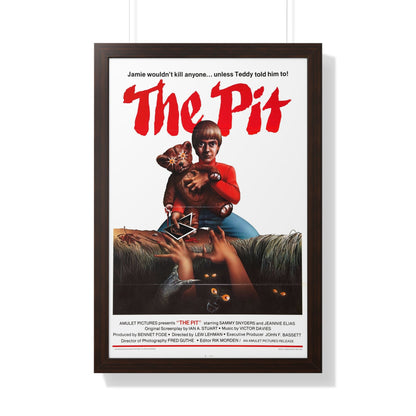 THE PIT 1981 - Framed Movie Poster-20" x 30"-The Sticker Space