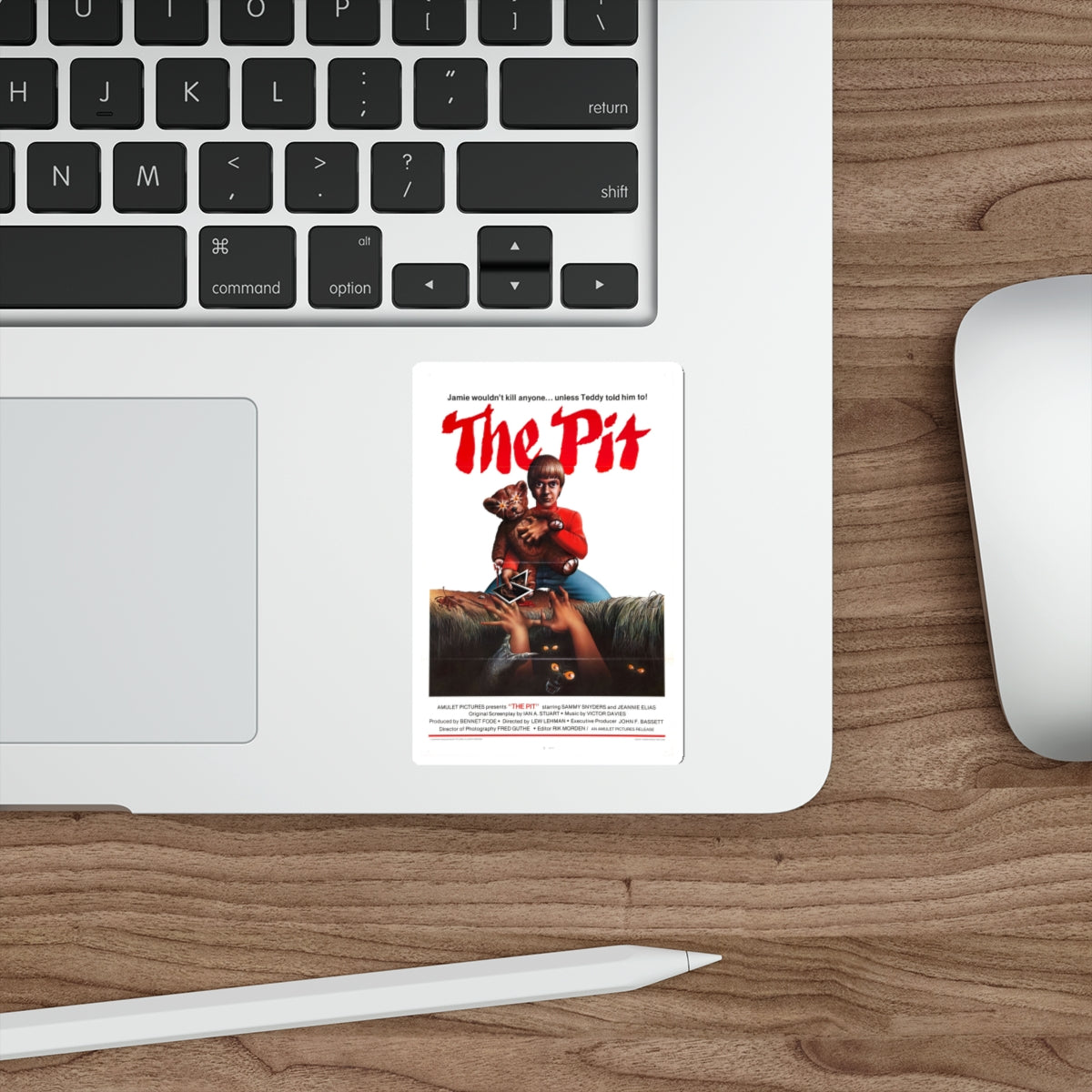 THE PIT 1981 Movie Poster STICKER Vinyl Die-Cut Decal-The Sticker Space