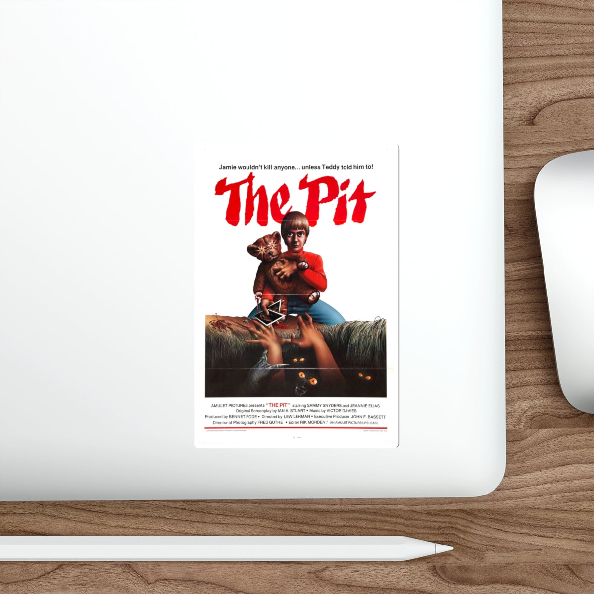 THE PIT 1981 Movie Poster STICKER Vinyl Die-Cut Decal-The Sticker Space