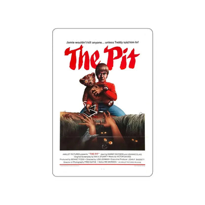 THE PIT 1981 Movie Poster STICKER Vinyl Die-Cut Decal 4 Inch - The Sticker Space