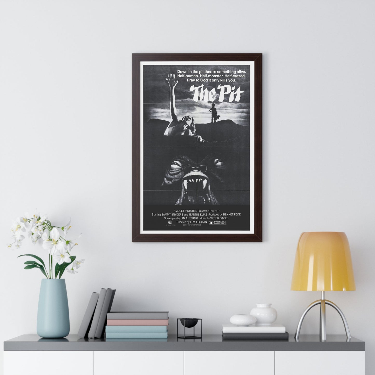 THE PIT (2) 1981 - Framed Movie Poster-The Sticker Space