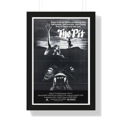 THE PIT (2) 1981 - Framed Movie Poster 16″ x 24″ Black - The Sticker Space