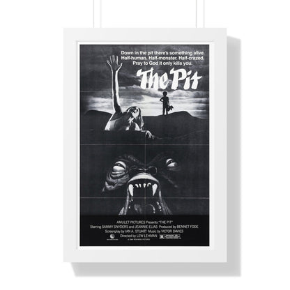 THE PIT (2) 1981 - Framed Movie Poster-16″ x 24″-The Sticker Space