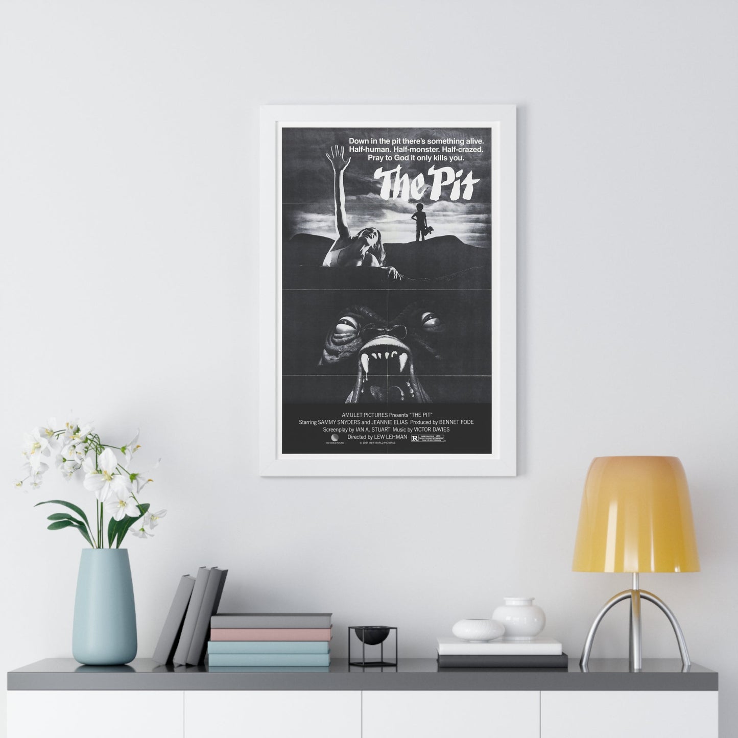 THE PIT (2) 1981 - Framed Movie Poster-The Sticker Space