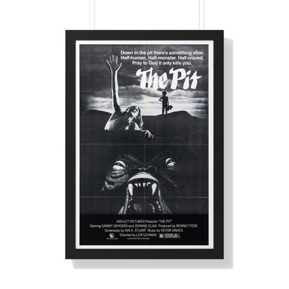 THE PIT (2) 1981 - Framed Movie Poster-20" x 30"-The Sticker Space