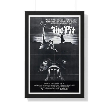 THE PIT (2) 1981 - Framed Movie Poster 20" x 30" Black - The Sticker Space