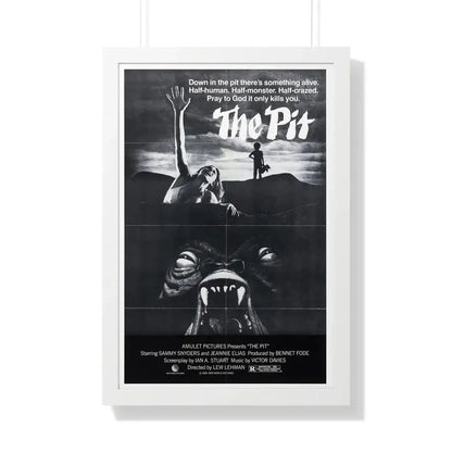 THE PIT (2) 1981 - Framed Movie Poster 20" x 30" White - The Sticker Space