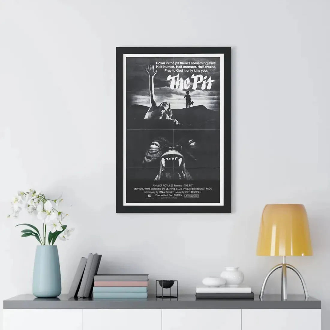 THE PIT (2) 1981 - Framed Movie Poster - The Sticker Space