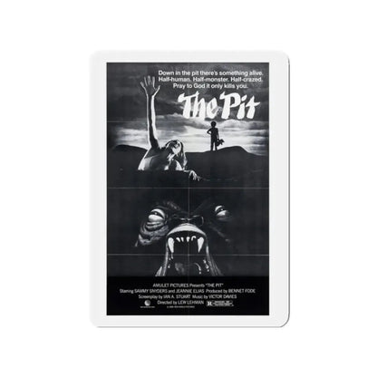 THE PIT (2) 1981 Movie Poster - Refrigerator Magnet 2 Inch Die-Cut - The Sticker Space