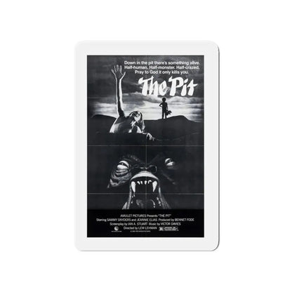 THE PIT (2) 1981 Movie Poster - Refrigerator Magnet 4 Inch Die-Cut - The Sticker Space