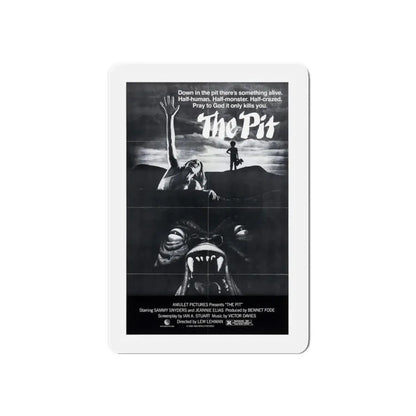 THE PIT (2) 1981 Movie Poster - Refrigerator Magnet 6 Inch Die-Cut - The Sticker Space