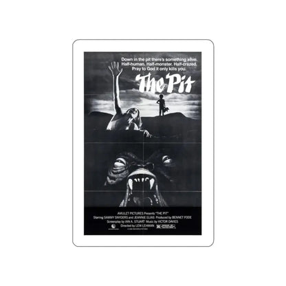 THE PIT (2) 1981 Movie Poster STICKER Vinyl Die-Cut Decal 2 Inch - The Sticker Space