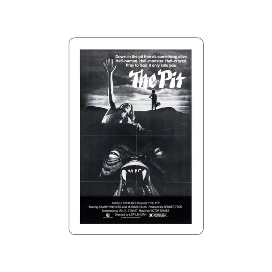 THE PIT (2) 1981 Movie Poster STICKER Vinyl Die-Cut Decal 2 Inch - The Sticker Space
