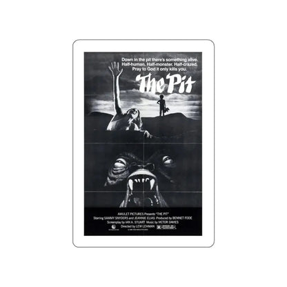 THE PIT (2) 1981 Movie Poster STICKER Vinyl Die-Cut Decal 4 Inch - The Sticker Space