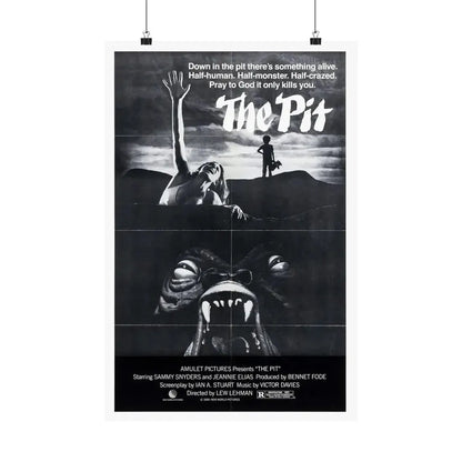 THE PIT (2) 1981 - Paper Movie Poster 16″ x 24″ Matte - The Sticker Space