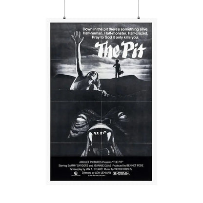THE PIT (2) 1981 - Paper Movie Poster 36" x 54" Matte - The Sticker Space