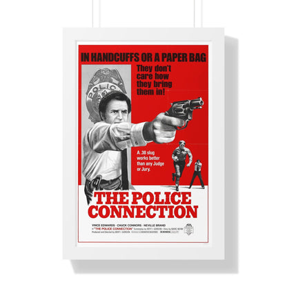 THE POLICE CONNECTION (THE MAD BOMBER) 1973 - Framed Movie Poster-16″ x 24″-The Sticker Space