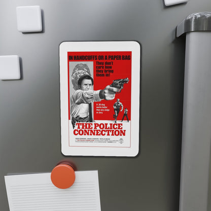 THE POLICE CONNECTION (THE MAD BOMBER) 1973 Movie Poster - Refrigerator Magnet