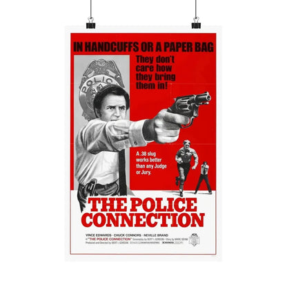 THE POLICE CONNECTION (THE MAD BOMBER) 1973 - Paper Movie Poster 12″ x 18″ Matte - The Sticker Space