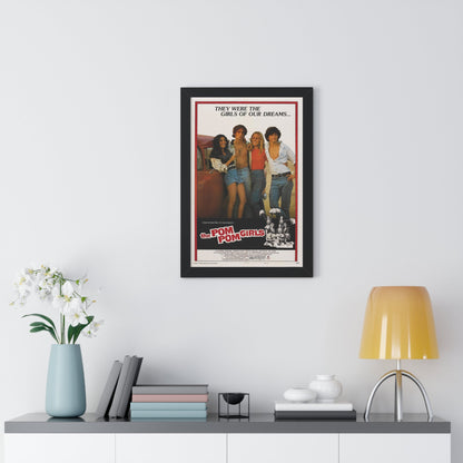 THE POM POM GIRLS 1976 - Framed Movie Poster-The Sticker Space