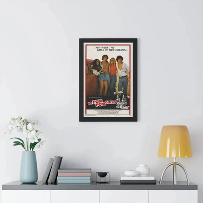 THE POM POM GIRLS 1976 - Framed Movie Poster - The Sticker Space