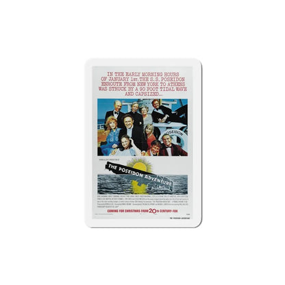The Poseidon Adventure 1972 Movie Poster Refrigerator Magnet 5 Inch - The Sticker Space