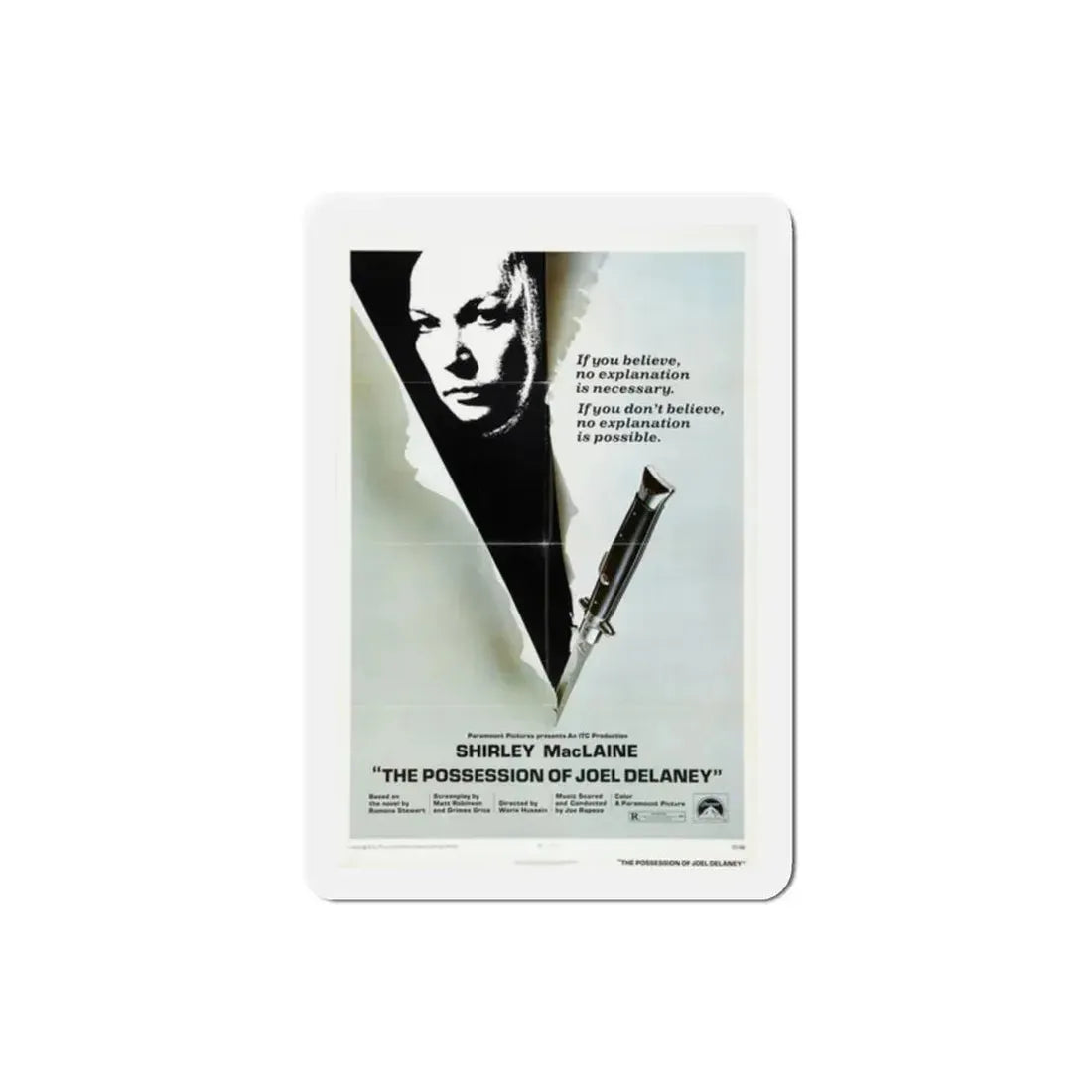 The Possession of Joel Delaney 1972 Movie Poster Refrigerator Magnet 2 Inch - The Sticker Space