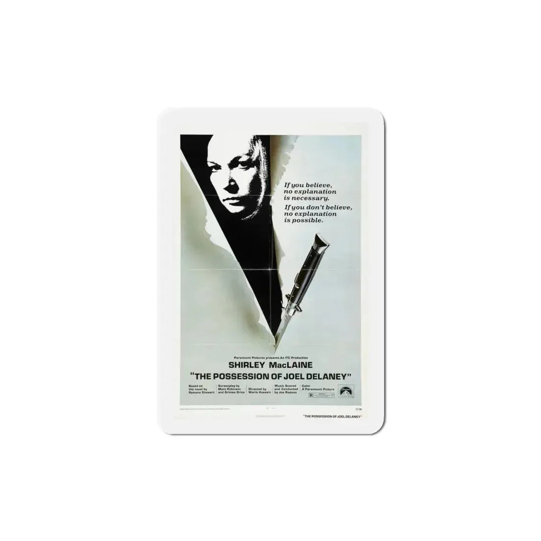 The Possession of Joel Delaney 1972 Movie Poster Refrigerator Magnet 4 Inch - The Sticker Space