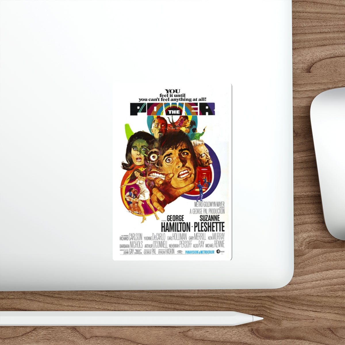 THE POWER 1968 Movie Poster STICKER Vinyl Die-Cut Decal-The Sticker Space