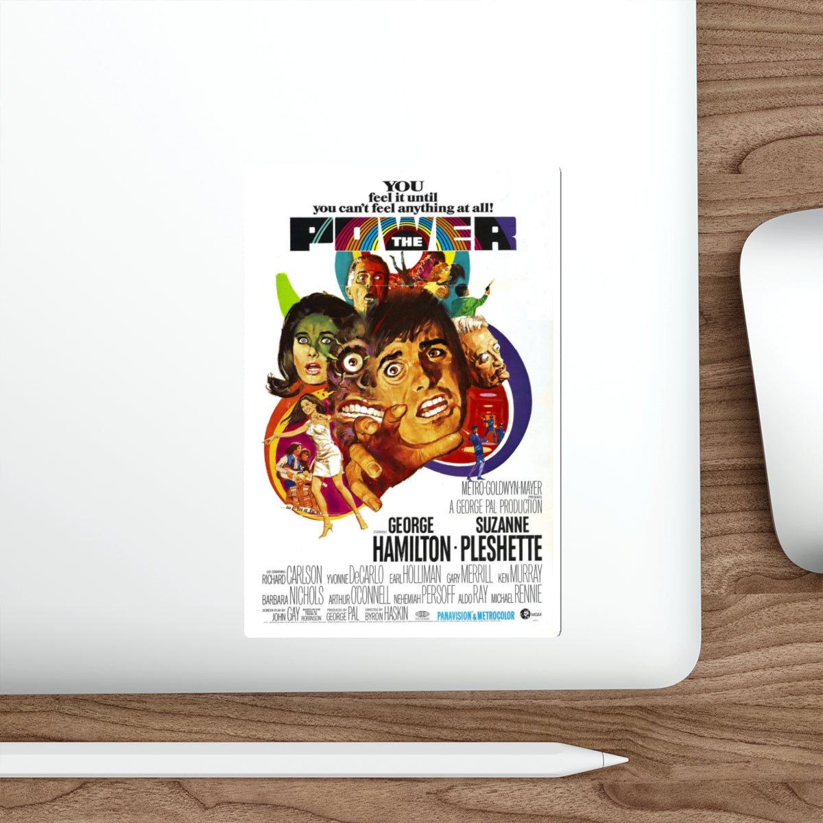 THE POWER 1968 Movie Poster STICKER Vinyl Die-Cut Decal-The Sticker Space