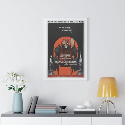 THE PREMATURE BURIAL 1962 - Framed Movie Poster-The Sticker Space