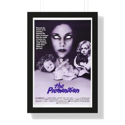 THE PREMONITION 1976 - Framed Movie Poster 16″ x 24″ Black - The Sticker Space