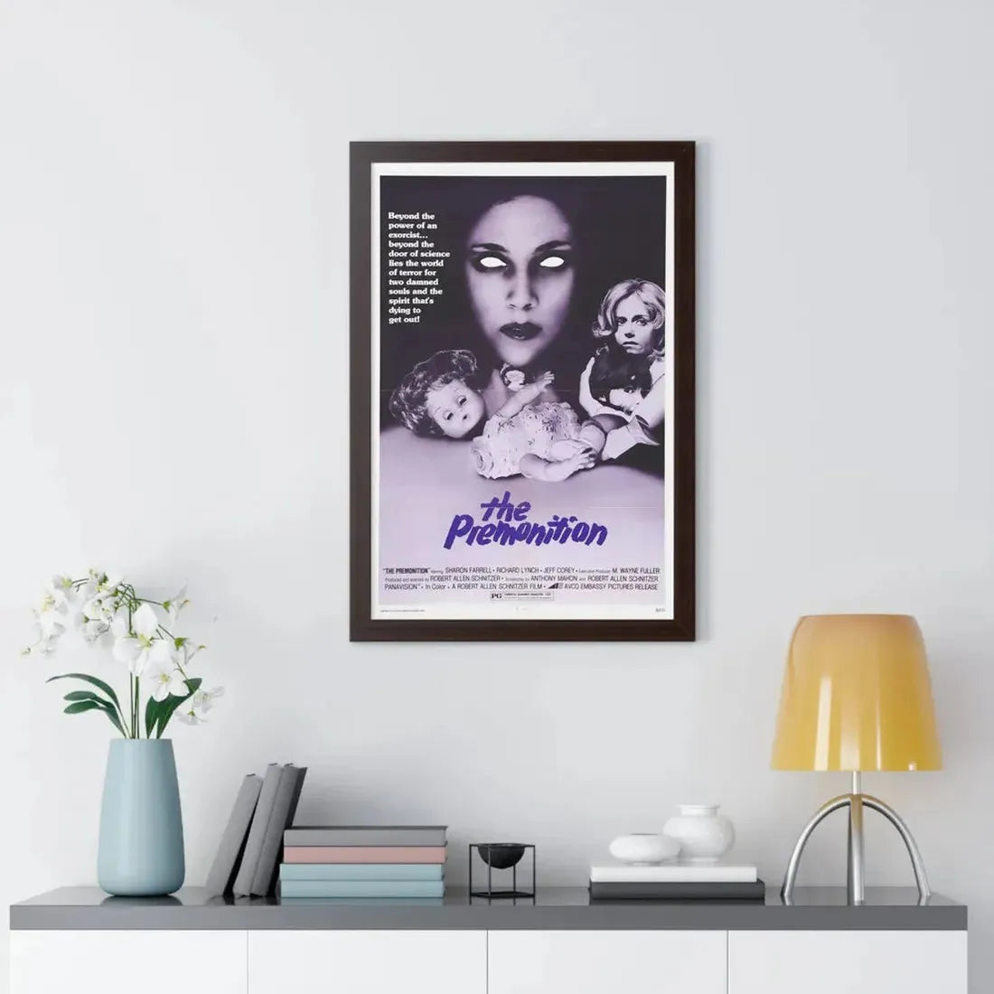 THE PREMONITION 1976 - Framed Movie Poster - The Sticker Space