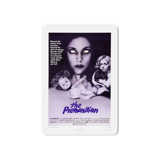 THE PREMONITION 1976 Movie Poster - Refrigerator Magnet 6 Inch - The Sticker Space
