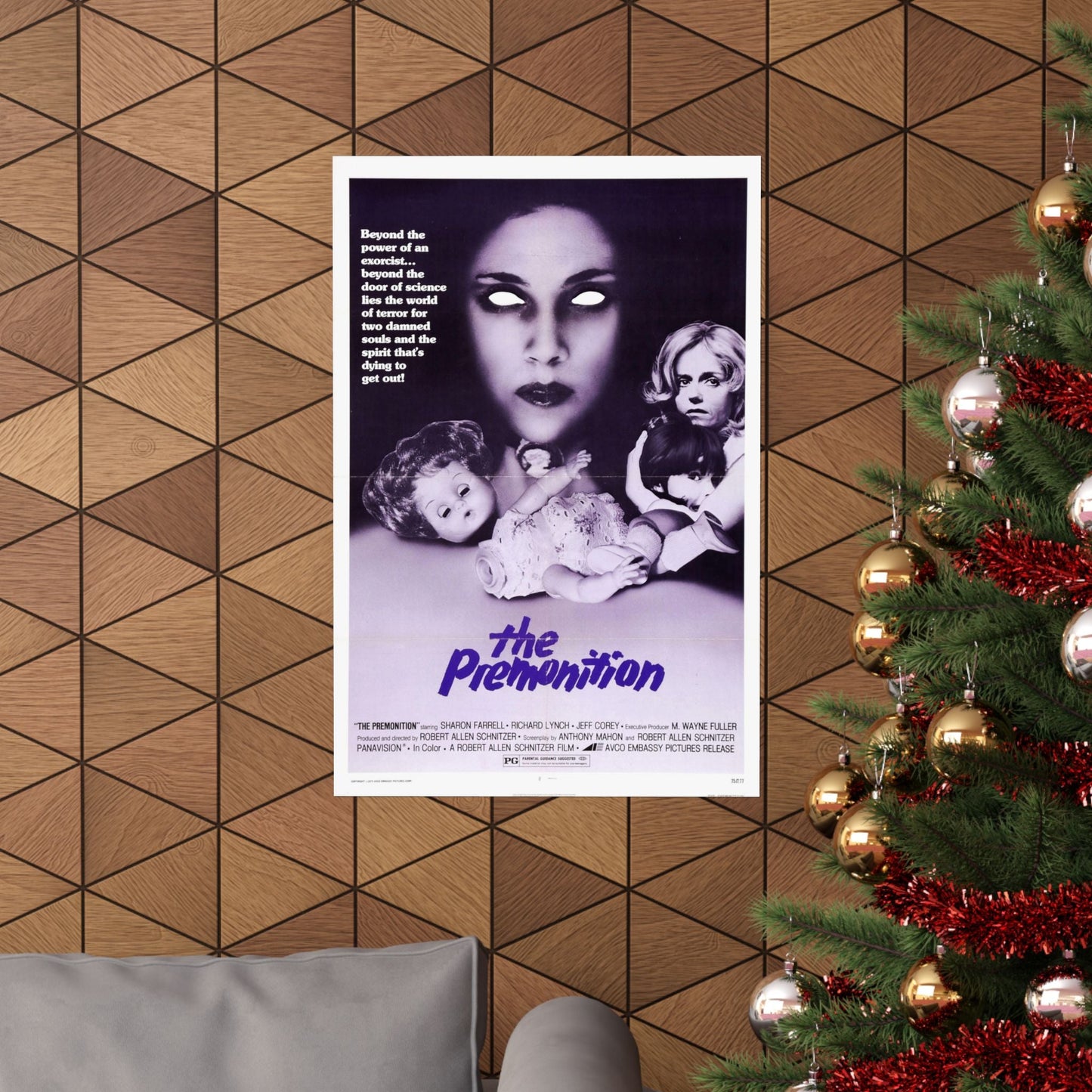 THE PREMONITION 1976 - Paper Movie Poster-The Sticker Space