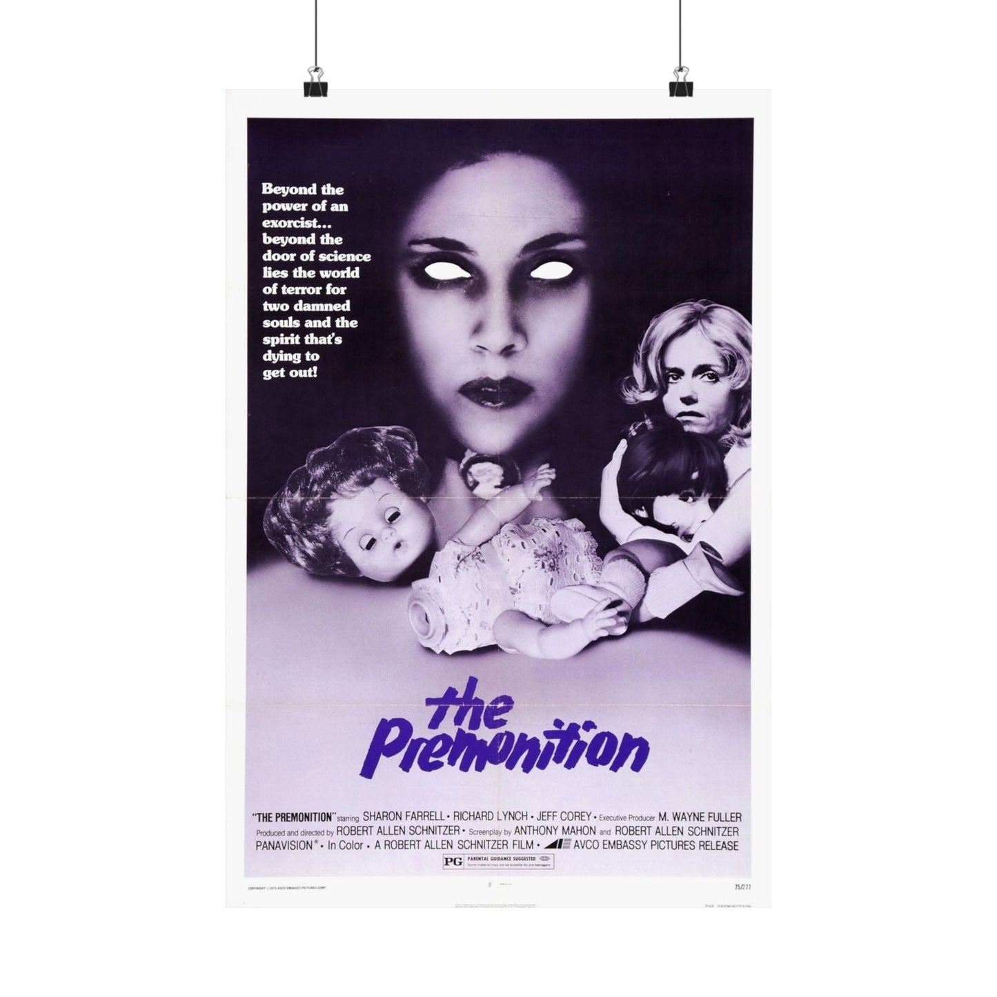 THE PREMONITION 1976 - Paper Movie Poster-16″ x 24″-The Sticker Space