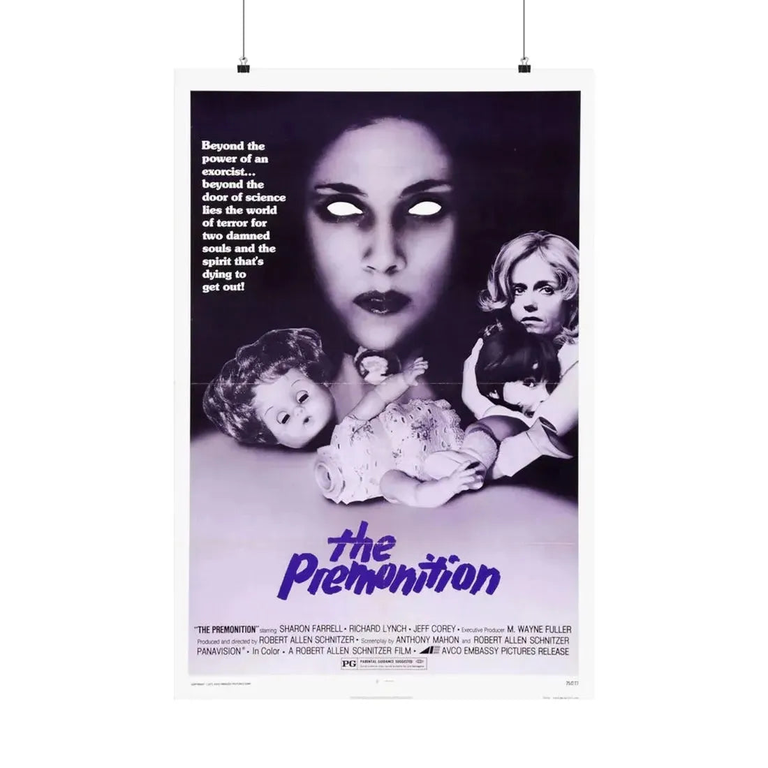THE PREMONITION 1976 - Paper Movie Poster 24″ x 36″ Matte - The Sticker Space
