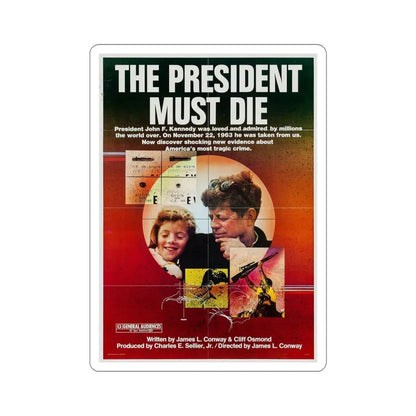 The President Must Die 1981 Movie Poster STICKER Vinyl Die-Cut Decal 6 Inch - The Sticker Space