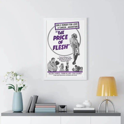 THE PRICE OF FLESH 1959 - Framed Movie Poster - The Sticker Space