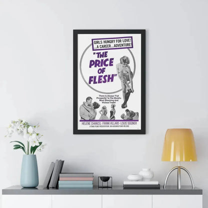 THE PRICE OF FLESH 1959 - Framed Movie Poster - The Sticker Space